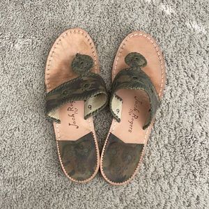 Jack Rogers camo sandals